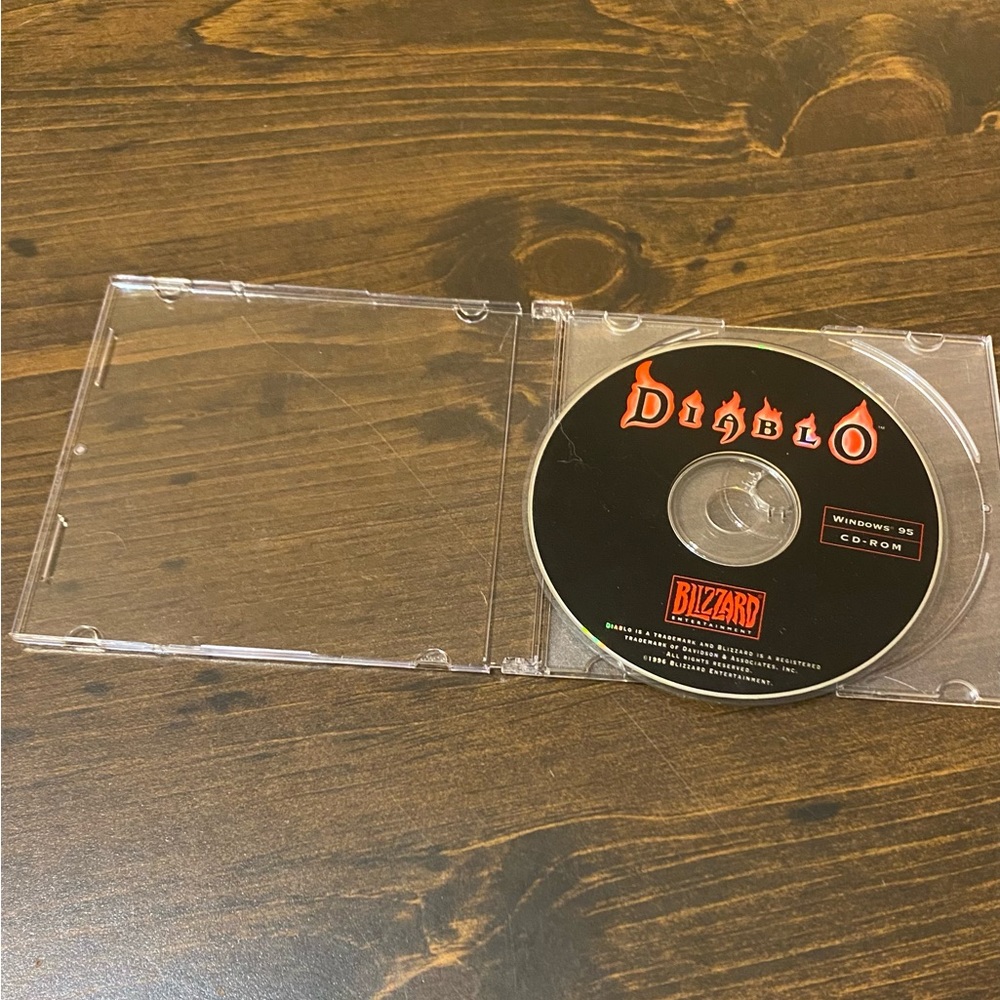Diablo windows 95 CD ROM